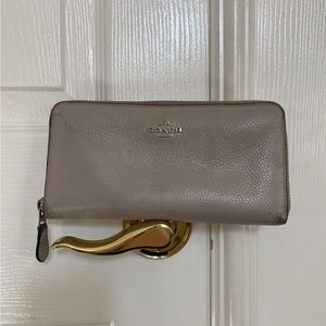 Grey Coach Wallet